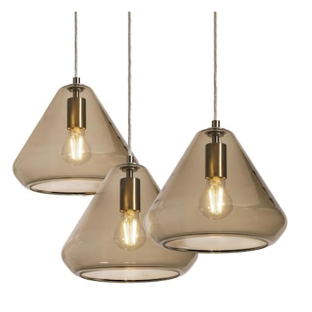 Afx Armitage 3 Light Round Pendant AGP10MBSNBRRND3
